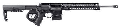 Patriot Ordnance Factory 01736 Rogue Direct Impingement *CA Compliant 6.5 Creedmoor Caliber with 16.50 in Barrel, 20+1 Capacity, Black Anodized Metal Finish, Black 6 Position MFT Stock/Polymer Grip & 11 in M-LOK Handguard Right Hand, Rifle