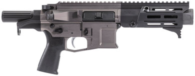Maxim Defense MXM50841 PDX 505-SPS 5.56x45mm NATO 20+1 5.50 in Barrel, Hate Brake Muzzle Booster Under M-Lok Handguard, Aluminum Receiver w/Urban Grey Finish, Urban Grey SCW System, Includes 1 20rd, Magazine, Pistol