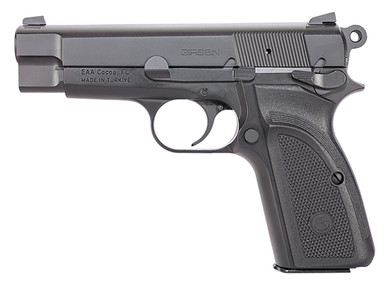 EAA GIRSAN 390440 MCP 35 PI 9mm Luger 15+1 3.88 in Stainless Steel Barrel, Matte Black Serrated Slide, Matte Black Steel Frame w/Beavertail, Black Checkered Polymer Grips, Pistol