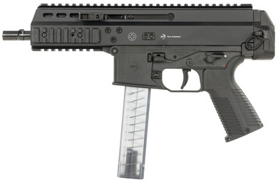 B&T Firearms 36039 APC Pro 9mm Luger 30+1 6.80 in Black Steel Barrel, M-LOK Handguards, Black Hard Coat Anodized Aluminum Picatinny Rail Receiver, Black Polymer Grips, Pistol
