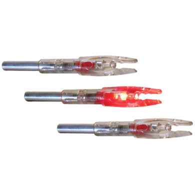 GWS Lighted Nocks Red S 3 pk. 32000