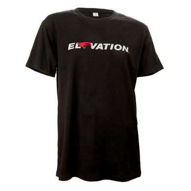 Elevation Logo T-Shirt Black Large 13068