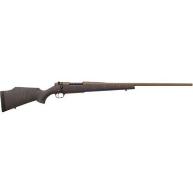 Weatherby Mark V WeatherMark Bronze Rifle 270 WBY 26 in. Bronze Webbing Threaded Barrel RH MWB01N270WR6T