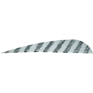 Gateway Barred Feathers White 4 in. RW 50 pk. 400RPBWH-50