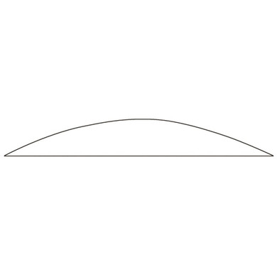 Gateway Magnum Feathers White 5.5 in. LW 50 pk. 512LMSFW-50