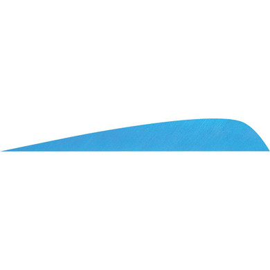 Gateway Parabolic Feathers Sky Blue 4 in. LW 50 pk. 400LPSBL-50