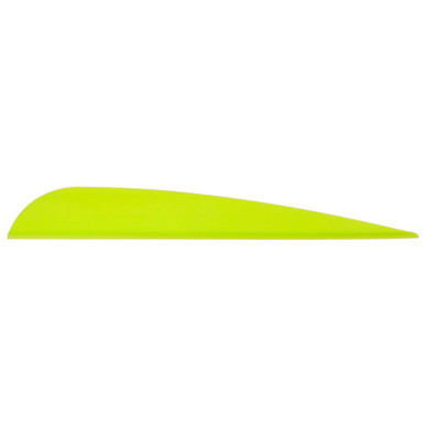 AAE Elite Plastifletch Vanes Yellow 3.875 in. 100 pk. EPA40YE100