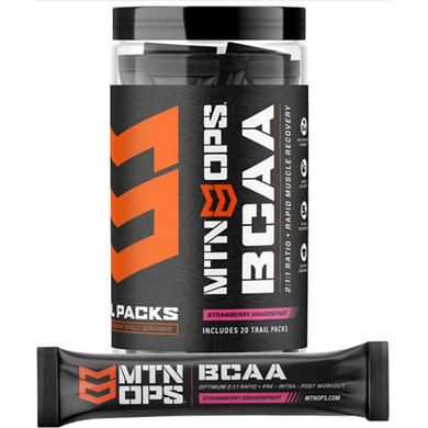 MTN OPS BCAA 2:1:1 Strawberry Dragonfruit Trail Pack 20 ct. 2119420320