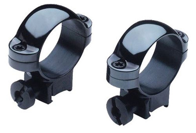 Burris 420072 Rimfire and Airgun Rings Black Gloss 1 in Medium