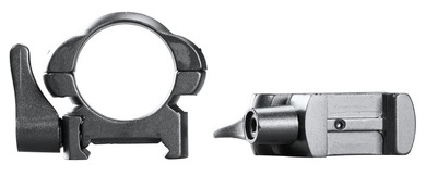 Weaver Mounts 49325 Lever Lok Matte Black 1 in Medium