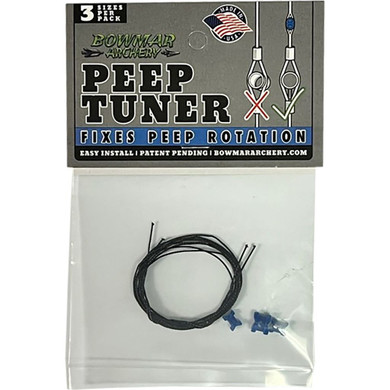 Bowmar Peep Tuner Blue PT-BLUE