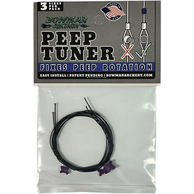 Bowmar Peep Tuner Purple PT-PURPLE