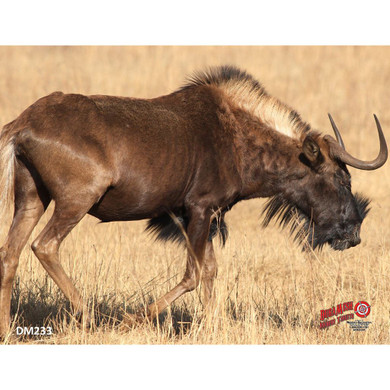 DuraMesh Archery Target Black Wildebeest 25 in. x 32 in. DM233