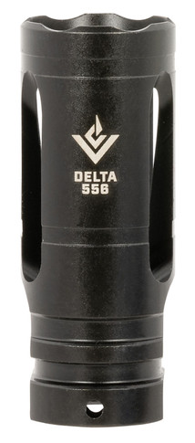 Aero Precision APVG200006A VG6 Delta Black Nitride Stainless Steel, 1/2 in-28 tpi, 2.21 in OAL for 5.56mm
