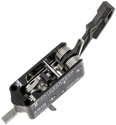 TriggerTech AR0SBB33NNP Competitive Pro Curved Single-Stage 3 lbs Fixed for AR-15