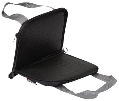 Allen 3643, Pistol Tote Black Endura w/Exterior Pocket 11.50 in Long Lockable Holds 1, Handgun