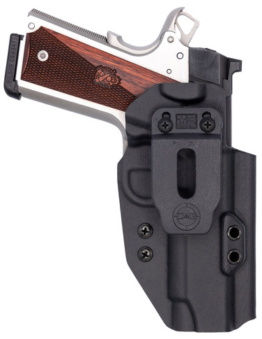 C&G 1858100 Covert IWB Black Kydex Belt Clip Fits 1911 4.25 in/Wilson Combat EDC X9 Right Hand, Holster