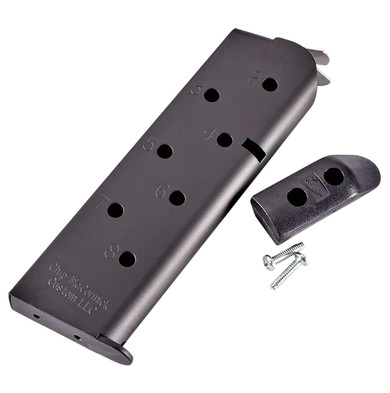 CMC Products MMG45FS8BP Match Grade 8rd 45 ACP USGI For 1911 Government Black Stainless Steel, Magazine