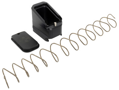 Shield Arms CZP10CME5BLK, Magazine Extension for CZ P10-C/P07, 5rd (9mm), 4rd (40S&W), Black Aluminum