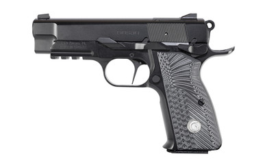 EAA GIRSAN 390446 MCP 35 PI OPS Carry Frame 9mm Luger 15+1, 3.88 in Stainless Steel Barrel, Matte Black Optic Ready/Serrated Steel Slide & Frame w/Beavertail & Picatinny Rail, Black G10 Grip, Pistol