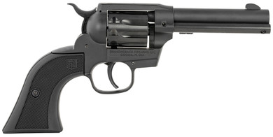 Diamondback DB051CA001 Sidekick 22 LR 9 Shot, 4.50 in Black Cerakote Steel Barrel, Black Cerakote Zinc Alloy Frame, Black Cerakote Cylinder, Black Checkered Nylon Grip, Hammer Safety, , Revolver