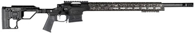 Christensen Arms 8010310500 Modern Precision 7mm PRC 5+1 26 in Stainless Button d/Threaded Steel Barrel, Black Cerakote Aluminum Receiver, Black Billet Chassis w/Folding Stock, , Rifle