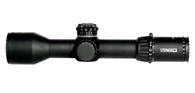 Steiner 5117 T6Xi Black 2.5-15x 50mm 34mm Tube Illuminated SCR Mil Reticle First Focal Plane