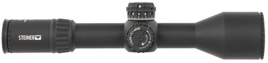 Steiner 5119 T6Xi Black 3-18x56mm 34mm Tube Illuminated SCR2 MIL Reticle First Focal Plane Features Throw Lever, Rifle Scope