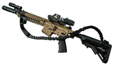 Shield Arms SGPSLNGKLBLK Partisan Black Nylon Adjustable Two-Point