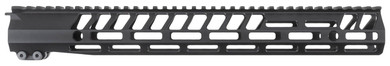 Sharps Bros SBHG05 Full Top Rail 15 in M-LOK Handguard, 6061-T6 Aluminum w/Anodized Finish, Includes 4140 PH Steel Barrel Nut & Hardware
