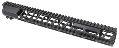 Sharps Bros SBHG05 Full Top Rail 15 in M-LOK Handguard, 6061-T6 Aluminum w/Anodized Finish, Includes 4140 PH Steel Barrel Nut & Hardware