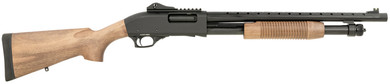 Tokarev USA 21000408 TX3 12 Gauge 18.50 in 3 in 5+1, Black Metal Finish, Turkish Walnut Stock, Fiber Optic & Ghost Ring Sight (Accepts Mossberg 590 Furniture), Shotgun