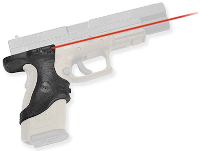 Crimson Trace 0120701 LG-446 Lasergrips Black Red Laser Springfield Armory XD9/XD40