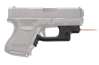 Crimson Trace 0123401 LG-436 Laserguard Black Red Laser Glock Compact & Subcompact