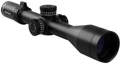 Riton Optics 7C432AFI23 7 Conquer Black 4-32x56mm 34mm Tube Illuminated MOR Reticle, Rifle Scope
