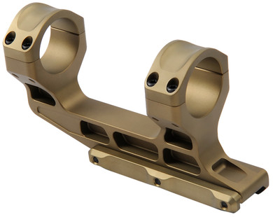 Unity Tactical LLC FSTS30205F Fast LPVO Scope Mount/Ring Combo 30 mm FDE