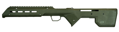 Desert Tech TRK22GRN TREK-22, Rifle Chassis OD Green Synthetic, Fixed Bullpup, Fits Ruger 10/22, 26.75 in OAL
