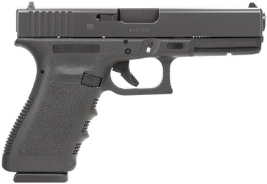 Glock PF2050201 G20 Gen3 Short Frame 10mm Auto 10+1 4.61 in Black Steel Barrel, Matte Black Serrated Steel Slide, Black Polymer Frame w/Picatinny Rail, Black Texture Finger Groove Grip, Pistol
