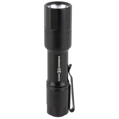 Cloud Defensive CD2007HCDFP650BLK MCH-HC Dual Fuel Black Anodized 400/1100 Lumens White LED