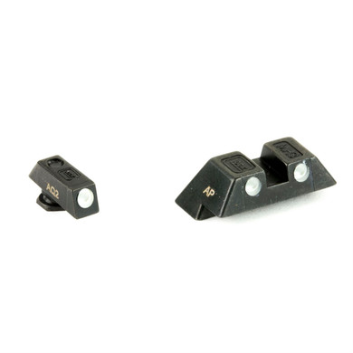 Glock Glock OEM Night Sights 39929, 6.9mm, Fits Glock Models 20,21,29,30,36
