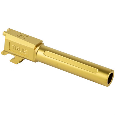 True Precision Barrel TP-SHCPB-XG, 9MM, Fits Springfield Hellcat Pro, Titanium Nitride Finish, Gold TP-SHCPB-XG
