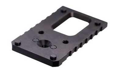 Century Arms Optic Base Plate B PACN0705, Black, For Non-Optic Ready Pistols, Truglo/Mecanik M02 Footprint, Fits TP9 V2, SA