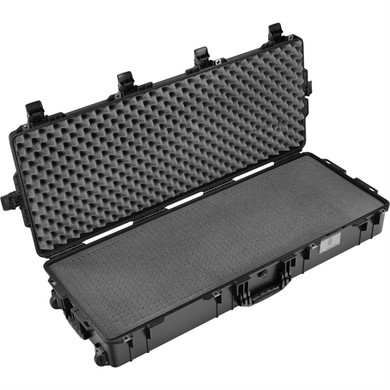 Pelican 1745 AIR Case 017450-0001-110, With Foam, 44 in x 16.8 in x 7.9 in, Black Finish 017450-0001-110