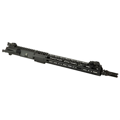 Sons of Liberty Swampfox Complete Upper, 223 Remington/556NATO, 14.7 in Pinned (16 in OAL) Lightweight Combat Barrel, QPQ Finish, Black, 14 in LT M76 Handguard w/Ti Nut, M-LOK, P/W NOX Flash Hider SWAMPFOXUPPER