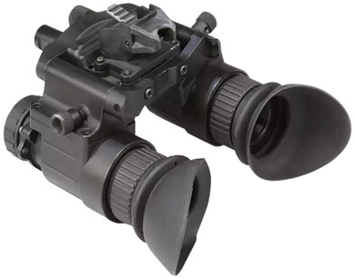 AGM Global Vision 14NV5122483021 NVG-50 NL2 Night Vision Binocular Black 1x19mm, Gen 2+ Level 2