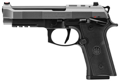 Beretta J92FSR920 92XI 9mm Luger 10+1 4.70 Black Combat Crown Barrel, Cerakote Stainless Optic Ready/Serrated Slide, Black Anodized Aluminum Frame w/Pic Rail & Beavertail, Black Poly Grips, Pistol