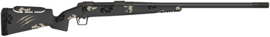 Fierce FCRFP7RM22BU Carbon Rival FP 7mm Rem Mag 3+1 (Hinged Floor Plate) 22 C3 Carbon Fiber, Black Steel Rec, Urban Camo Carbon Fiber Rival Stock with Adj. Cheek Piece, Radial TI Muzzle Brake, Bix & Andy Adj. Trigger, Rifle