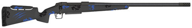 Fierce FCRXP308WIN20BBL Carbon Rival XP 308 Win 4+1 (Detachable Mag) 20 C3 Carbon Fiber, Black Steel Rec, Battle Blue Camo Carbon Fiber Rival Stock with Adj. Cheek Piece, Radial TI Muzzle Brake, Bix & Andy Adj. Trigger, Rifle