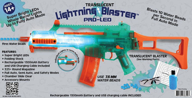 Lightning Blaster 36351 Pro 325 Beads Capacity Green/Orange