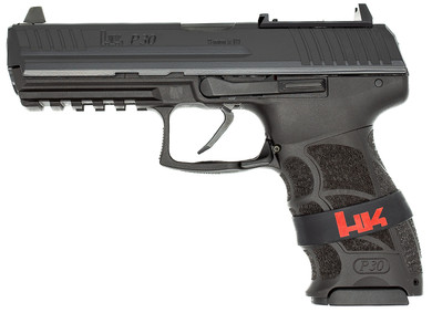 Langdon Tactical Tech LTTP30FTJRDO HK P30 Compact Frame 9mm Luger 17+1 3.90 Black Steel Barrel, Black Optic Cut/Serrated Steel Slide, Black Poly Frame w/Pic Rail, Black Poly Grip, Pistol